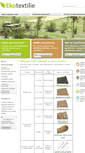 Mobile Screenshot of ekotextilie.cz